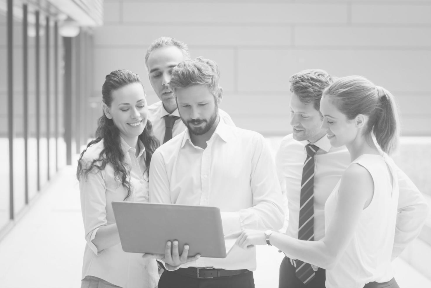 Team collaboration at Advance LogicStream office